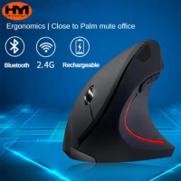 Original Wireless Mouse Rechargeable Vertical Wired USB Mouse Ergonomic Luminous 2.4G Mute Photoelectric Bluetooth Game Mouse