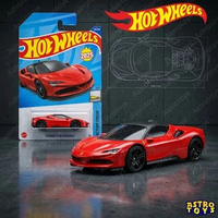 Hot Wheels Ferrari SF90 Stradale Merah