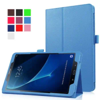 Tab A6 10.1 T580 T585 Flip Case For Samsung Galaxy Tab A6 10.1 2016 T580 T585 PU Leather Stand Smart Cover For Samsung Tab A6 10