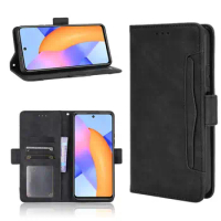 Honor 9X Lite Book Wallet Vintage Slim Magnetic Leather Flip Cover For Huawei Honor 10X Lite Y7A Y9A Card Stand Soft Cover Bags