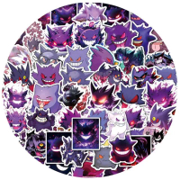 Stiker Pack Pokemon Gengar Stiker Pokemon case Hp Stiker Laptop Stiker Tumbler Stiker Helm Sticker T