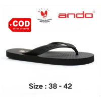 Sandal ando pria 100% original ando jepit hawaii