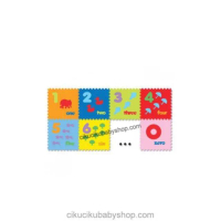 Unik Evamat puzzle angka gambar alas lantai mainan bayi Terbatas