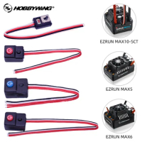 Hobbywing ESC Switch for EZRUN MAX8 MAX5 MAX6 MAX10-SCT MAX10-60A QUICRUN 10BL60/10BL120 Brushless ESC Waterproof Electric Part