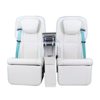 Custom Luxury comfort massage van chair seat console car rear kit armrest assembly for Mercedes Benz Vito, V Class, V250