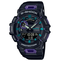 CASIO卡西歐G-SHOCK GBA-900-1A6 藍芽多功能運動錶/黑紫 48.9mm｜樂天領券折300★全館特惠中★指定刷卡回饋10%