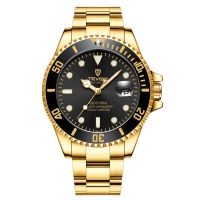 Swiss Tevise Classic Automatic Mechanical Watch Popular Steel Belt High-End Water Ghost Fashion Mens