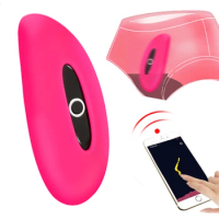 G-Spot Vibrator APP Smart Vibrator Candy Clitoris Massage Wireless Control 7 Speeds Wearable Panties Vibrating Egg