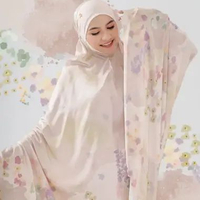 VESELKA Painting Mukena Dewasa Syari Dagu Tertutup Motif Printing | Prayer Set Hampers Mahar Hantara