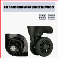 For Samsonite A133 Universal Wheel Replacement Suitcase Smooth Silent Shock Absorbing Wheel Accessories Wheels Casters Repair