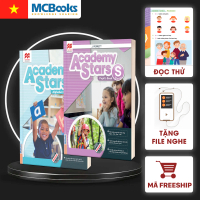 Combo 2 cuốn Academy Stars Starter - Giáo trình tiếng Anh cho trẻ từ 5 đến 13 tuổi luyện thi tiếng A