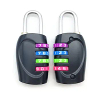 Multifunctional 4-digit Number Password Lock Combination Padlock Window Door Zinc Alloy Anti-theft C