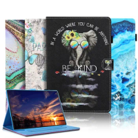 For Samsung Galaxy Tab A7 Lite 8.7 inch Case, Tablet Cartoon Walllet Cover for Samsung Galaxy Tab A7 Lite 8.7 SM-T220 T225 Case