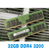 1PCS 32G For SK Hynix RAM 2RX4 3200 PC4-3200AA DDR4 REG ECC HMA84GR7CJR4N-XN Memory 32GB DDR4 3200