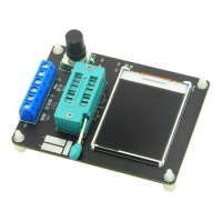 GM328A Transistor Diode SMT Component Tester 1.77inch TFT Display Capacitance ESR Voltage Frequency Meter PWM Squarewave
