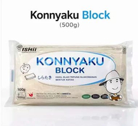 Konyaku Blok - Konyaku Block Touki Shirataki 500g Umbi Porang
