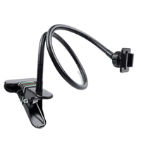 Webcam Stand 25 Inch Flexible Desk Mount Clamp Gooseneck Stand For Logitech Webcam C930E,C930,C920, 