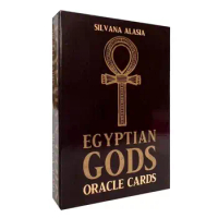36pcs Tarot Cards For Divination Personal Use Tarot Deck Full English Version EGYPTIAN GODS ORACLE CARDS Tarot Oracle Cards