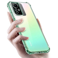 Silicone Airbag Case for Redmi Note12S Soft Shockproof Clear Phone Cases RedmiNote 12S Xiaomi Note 12 S Cover Redmi Note 12S