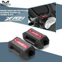 X-ADV750 FOR HONDA XADV750 Motorcycle 25mm Engine Crash bar Protection Bumper Decorative Guard Block xadv 750 Accessories