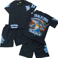 SETELAN BAJU ANAK LAKI DAN PEREMPUAN ANOMALI TRALALA TRALERO VIRAL USIA 1-10THNFashionsetelananakano