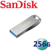 【公司貨】SanDisk 256GB Ultra Luxe CZ74 USB3.2 隨身碟