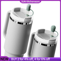 SUN Kitchenware Nerw Silikon Straw Cover Cap Boleh diguna semula Bukti habuk Straw Topper Penahan tu