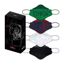 【CSD中衛】EDWIN 503 聯名款口罩-成人立體4D (20片/盒)