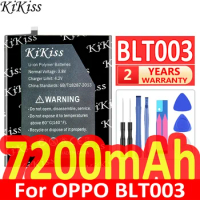 7200mAh KiKiss Powerful Battery For OPPO BLT003 Realme Pad Mini Wi-Fi 4G LTE RMP2105