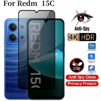 ฟิล์มกระจกกันเสือก ฟิล์มกระจกนิรภัย สำหรับ Redmi 15C 4G 2025 14C POCO C75 A5 4G POCO C71 A4 13C POC