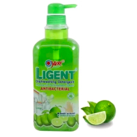 Yuri Ligent Sabun Cuci Piring 1000ml botol pump ~ Lime