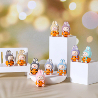 Búp Bê Nhồi Bông Bí Ngô Halloween, Pop Mart Labubu, Đổ Xô Mini, Dễ Thương, Đồ Trang Trí Xe Hơi, Đồ T