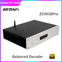 BRZHIFI DAC Audio Decoder ES9038PRO Balance Decoding Bluetooth 5.0 CSR8675 Support LDAC APTX Amanero USB DSD512 PCM32Bit 384KHz