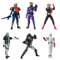 Bandai Original SHODO Shokugan Kamen Rider XX5 Gaim Horobi Kazari Necrom Anime Action Figures Toys f