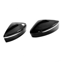 Rearview Side Mirror Covers Cap For Nissan 400Z RZ34 2023 Dry Carbon Fiber Sticker Add On Casing Shell