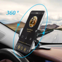 Car Phone Holder Universal Dashboard Easy Clip Mount GPS Display Bracket Car Mobile Phone Support For iPhone Samsung Xiaomi
