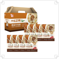 【韓味不二】香菇牛肉粥禮盒(270g*8入/盒)