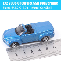 20241/72 quy mô nhỏ Vauxhall vx220 Alfa Romeo 147 GTA Audi rs4 Chevrolet SSR Pickup Truck E55 Diecas