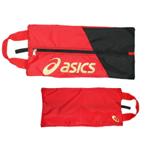 (B3) ASICS 亞瑟士 鞋袋 手提包 透氣 台灣製 Y12001-23 紅【陽光樂活】