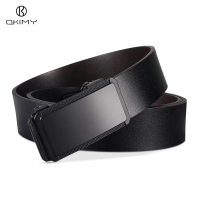 [พร้อมส่ง] OKIMY Men Belts Real Cowhide Leather Belts Automatic Buckle Belt for Men Original Leather