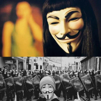 Vendetta Guy Anonymous Fawkes Hacker Face Mask Dewasa Pesta Fancy Halloween
