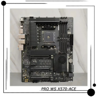 PRO WS X570-ACE สำหรับ  Workstation เมนบอร์ด AMD X570ซ็อกเก็ต AM4 AMD 3rd/ 2nd Gen AMD Ryzen DDR4 Pe