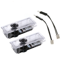 ไฟต้อนรับ LED สำหรับรถยนต์, xps, 2 ชิ้น, สำหรับ BMW 1 3 5 7 Series, E90 E91 E92 E93 E60 E61 F10 F07
