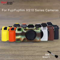 Soft Silicon Rubber Case Cover Frame Skin Protector for Fujifilm Fuji X-S10 XS10 Mirrorless Camera