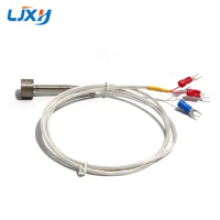 LJXH Magnetic Attraction Temperature Sensor Waterproof Shielded Wire PT100 Adsorption Thermal Resistance