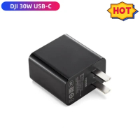 DJI 30W USB-C Charger for DJI Mini 3 Pro DJI Mini 2 Mini SE Provides 30W Quick charging to Mini 3 Pro Battery in just 64 Minutes