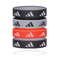 adidas ที่รัดผม สีดำ, สีขาว, สีแดง