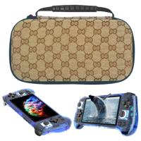 Hard Carrying Case Shockproof Travel Carry Bag EVA Anti-scratch Game Console Carrying Bag for Anbernic RG556 Retro Game Console