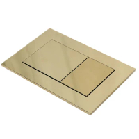 For TECE Dual Flush Actuator Plate Push Button Plate Gold Concealed Cisterns Toilet Flush Button Bathroom Toilet Parts