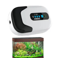 Aquarium Oxygen Pump Quiet Fish Aerator Pump Fish Tank Aerator Aquarium Pump USB Rechargeable Oxygen Pump 70 Hours Work In